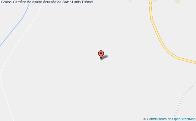 plan Carrière De Diorite écrasée De Saint-lubin Plémet Plémet