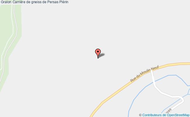 plan Carrière De Gneiss De Persas Plérin Plérin