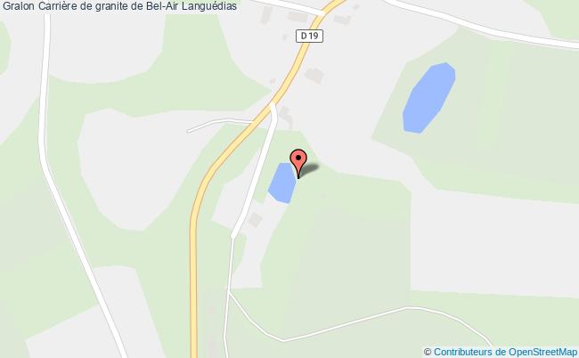 plan Carrière De Granite De Bel-air Languédias Languédias