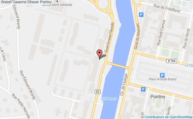 plan Caserne Clisson Pontivy Pontivy