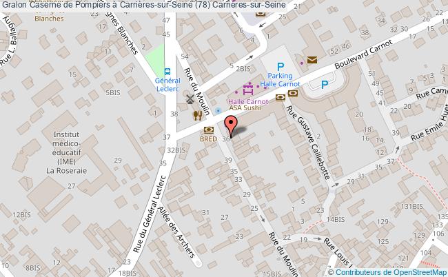 Caserne de Pompiers à Carrières-sur-Seine (78)