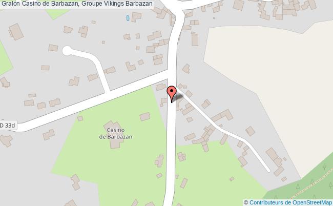 plan Casino De Barbazan, Groupe Vikings Barbazan Barbazan