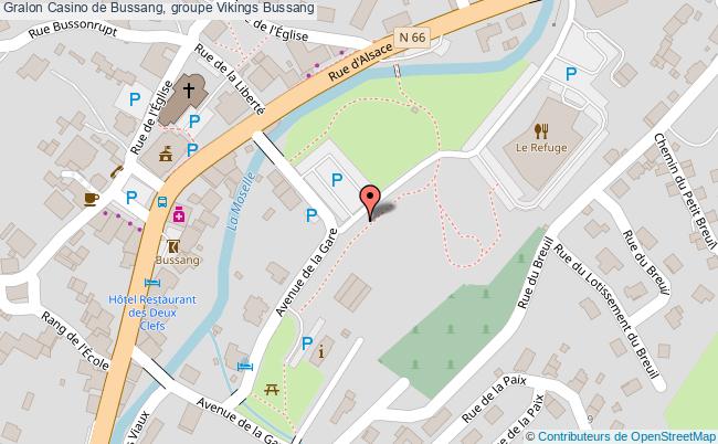 plan Casino De Bussang, Groupe Vikings Bussang Bussang