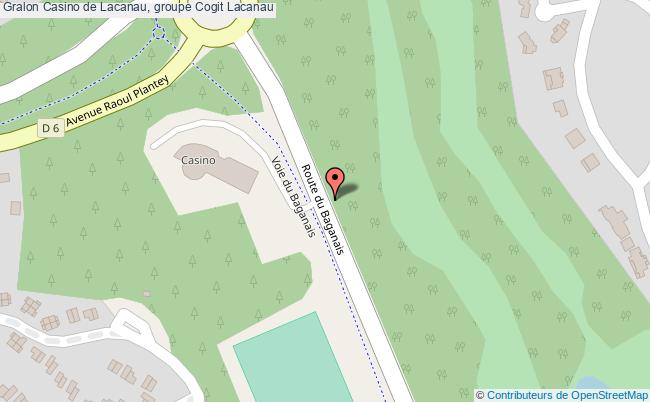 plan Casino De Lacanau, Groupe Cogit Lacanau Lacanau