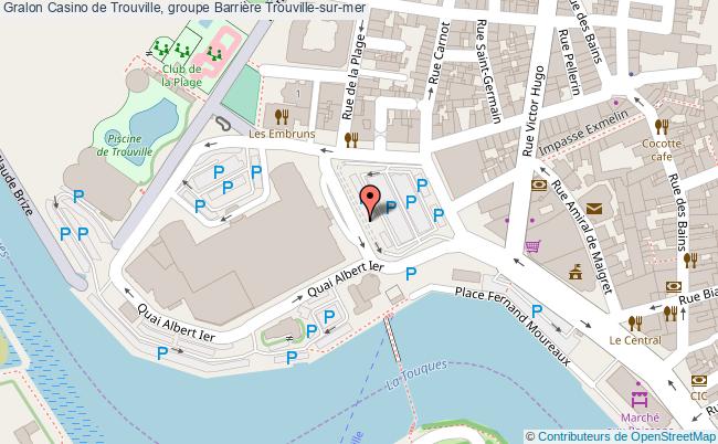 plan Casino De Trouville, Groupe Barrière Trouville-sur-mer Trouville-sur-mer