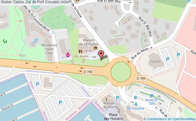 plan Casino Joa De Port Crouesty Arzon Arzon