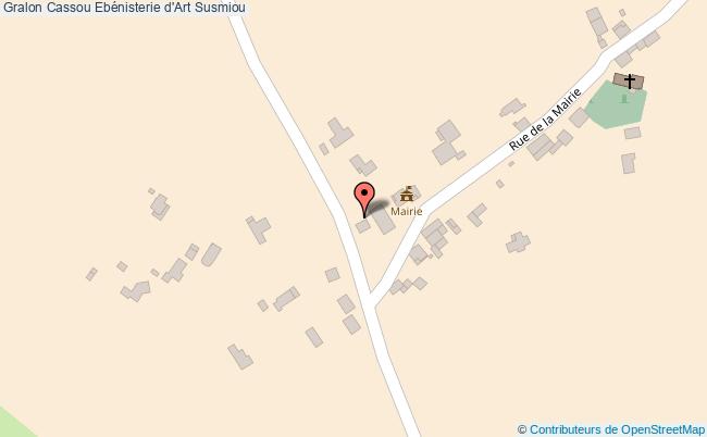 plan Cassou Ebénisterie D'art Susmiou Susmiou