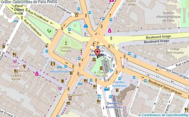 plan Catacombes De Paris Paris PARIS