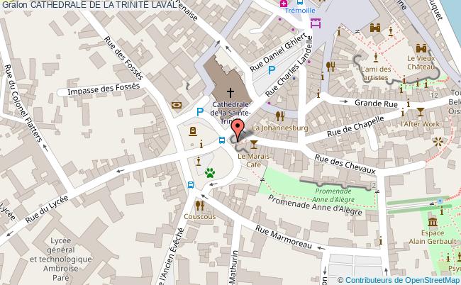 plan Cathedrale De La Trinite Laval LAVAL