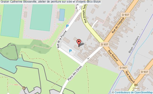 Catherine Blosseville, atelier de peinture sur soie et d'objets déco