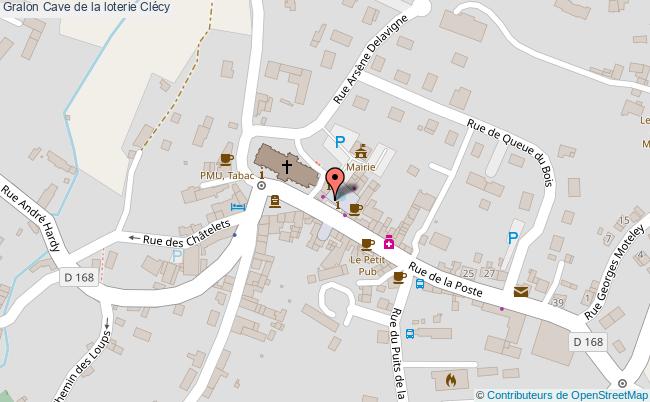 plan Cave De La Loterie Clécy Clécy