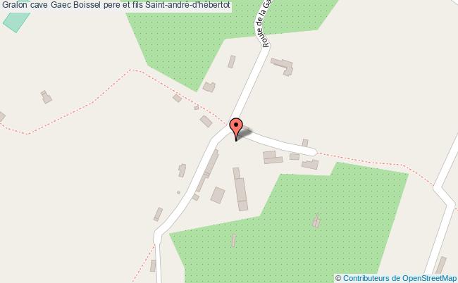 plan Cave Gaec Boissel Pere Et Fils Saint-andré-d'hébertot Saint-andré-d'hébertot