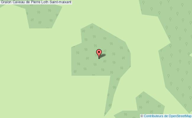 plan Caveau De Pierre Loth Saint-maixant Saint-maixant