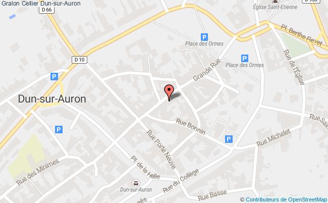 plan Cellier Dun-sur-auron Dun-sur-Auron