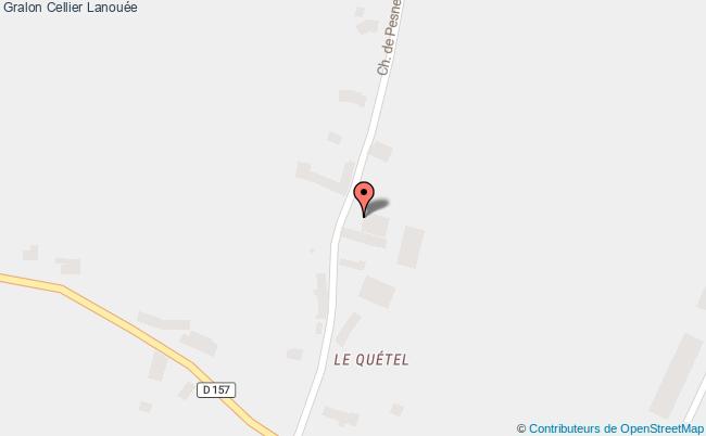 plan Cellier Lanouée Lanouée