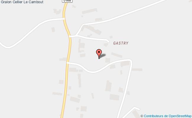 plan Cellier Le Cambout Le Cambout