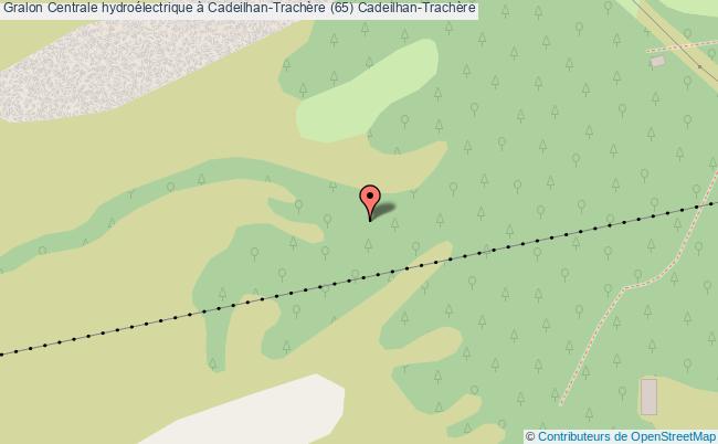 plan Centrale Hydroélectrique à Cadeilhan-trachère (65) Cadeilhan-trachère Cadeilhan-Trachère