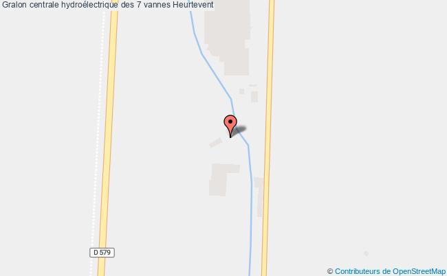 plan Centrale Hydroélectrique Des 7 Vannes Heurtevent Heurtevent