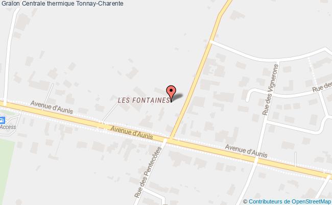 plan Centrale Thermique Tonnay-charente Tonnay-Charente