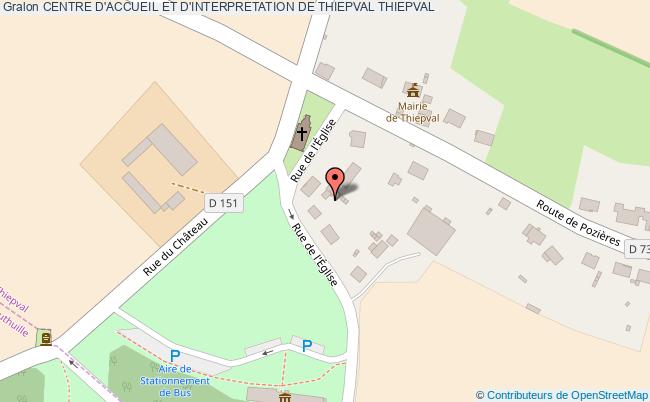 plan Centre D'accueil Et D'interpretation De Thiepval Thiepval THIEPVAL