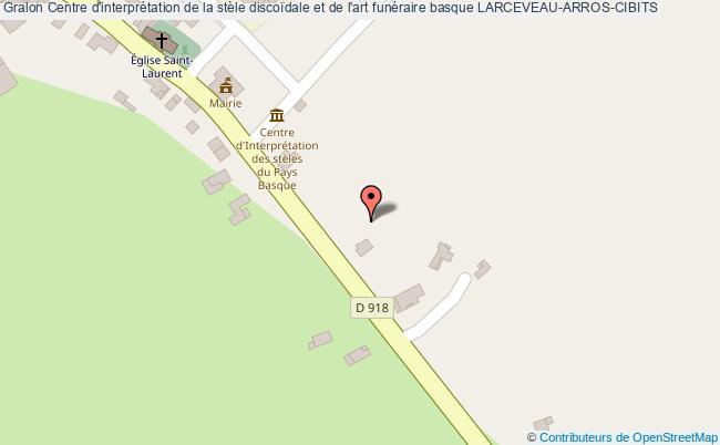 plan Centre D'interprétation De La Stèle Discoïdale Et De L'art Funéraire Basque Larceveau-arros-cibits LARCEVEAU-ARROS-CIBITS
