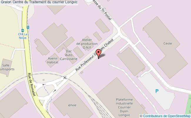 plan Centre Du Traitement Du Courrier Longvic Longvic