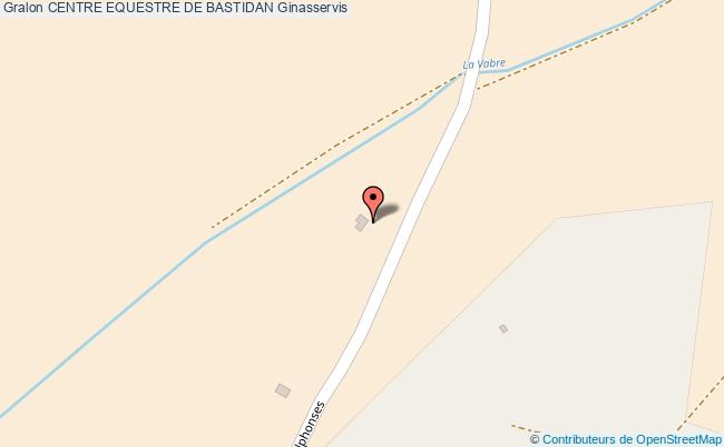 plan Centre Equestre De Bastidan Ginasservis Ginasservis