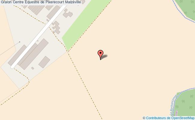 plan Centre Equestre De Pixerecourt Malzéville Malzéville