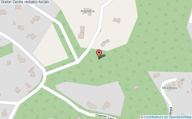 plan Centre Hobekio Ascain Ascain