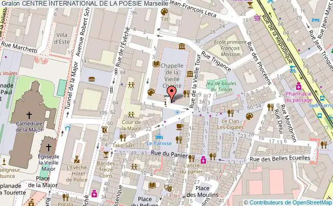 plan Centre International De La PoÉsie Marseille Marseille