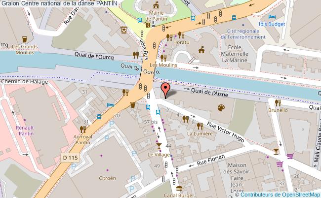 plan Centre National De La Danse Pantin PANTIN