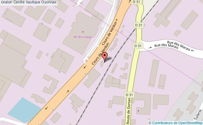 plan Centre Nautique Oyonnax Oyonnax