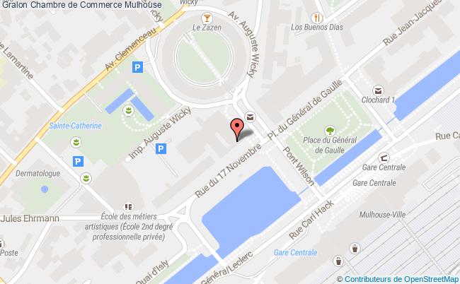 plan Chambre De Commerce Mulhouse Mulhouse