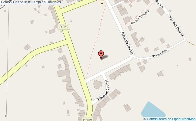 plan Chapelle D'hargnies Hargnies Hargnies