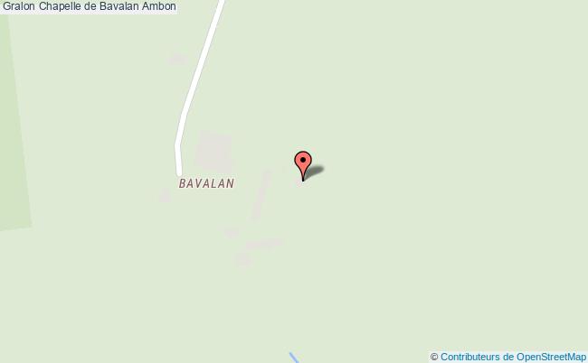 plan Chapelle De Bavalan Ambon Ambon