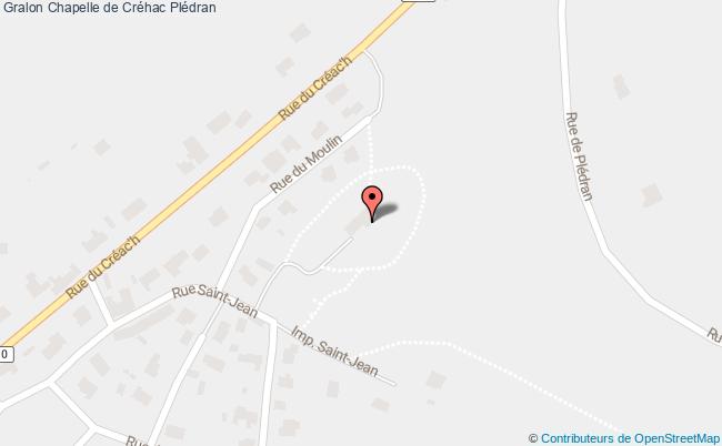 plan Chapelle De Créhac Plédran Plédran