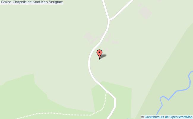 plan Chapelle De Koat-keo Scrignac Scrignac