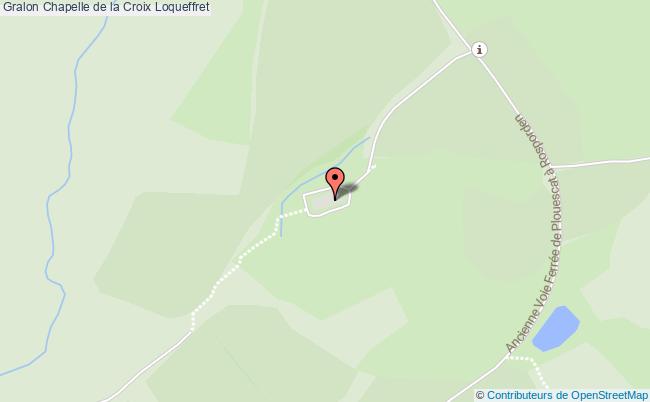 plan Chapelle De La Croix Loqueffret Loqueffret