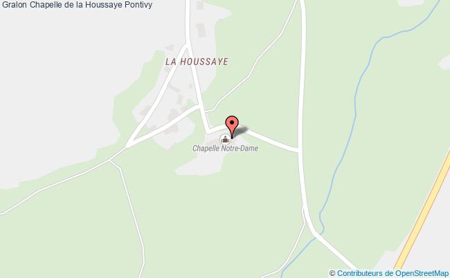 plan Chapelle De La Houssaye Pontivy Pontivy