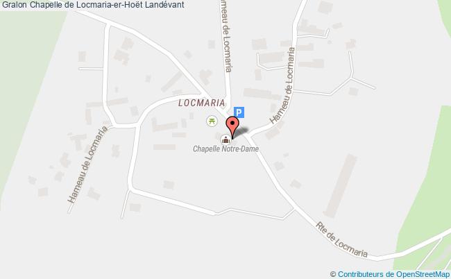 plan Chapelle De Locmaria-er-hoët Landévant Landévant
