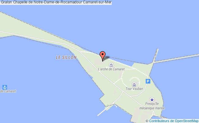 plan Chapelle De Notre-dame-de-rocamadour Camaret-sur-mer Camaret-sur-Mer
