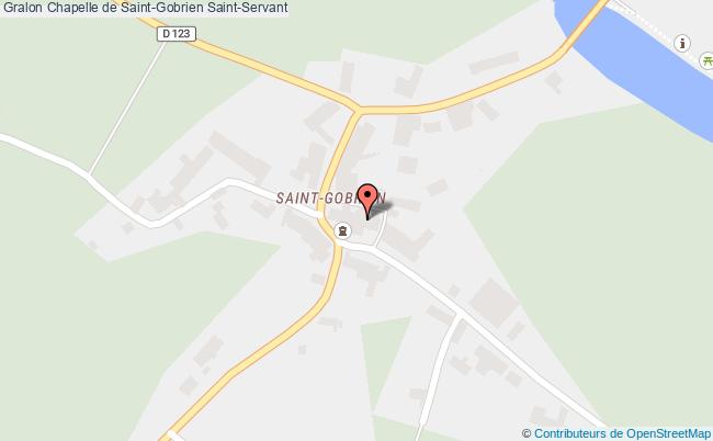 plan Chapelle De Saint-gobrien Saint-servant Saint-Servant