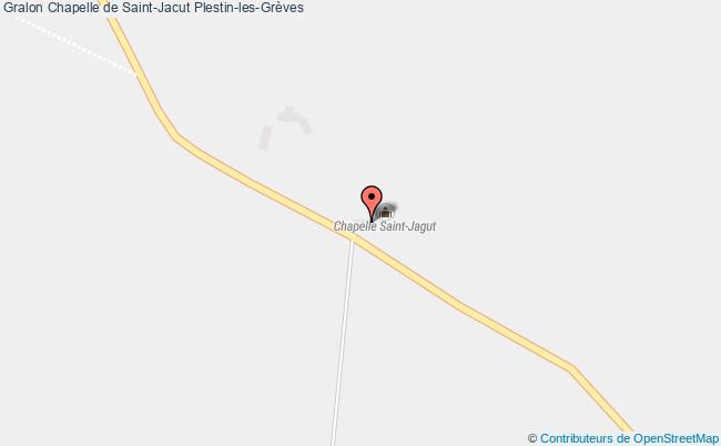 plan Chapelle De Saint-jacut Plestin-les-grèves Plestin-les-Grèves
