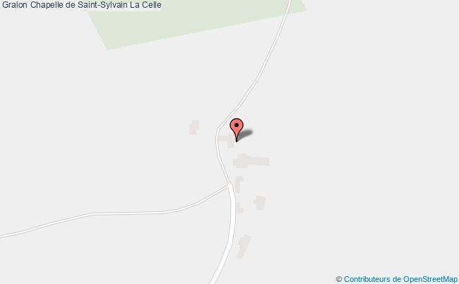 plan Chapelle De Saint-sylvain La Celle La Celle