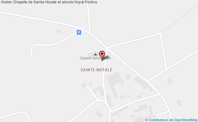 plan Chapelle De Sainte-noyale Et Abords Noyal-pontivy Noyal-Pontivy