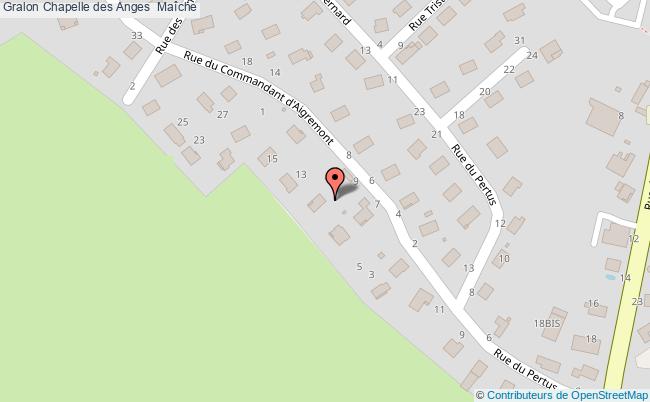 plan Chapelle Des Anges  Maîche Maîche