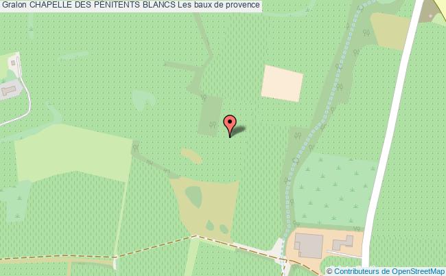 plan Chapelle Des PÉnitents Blancs Les Baux De Provence Les baux de provence