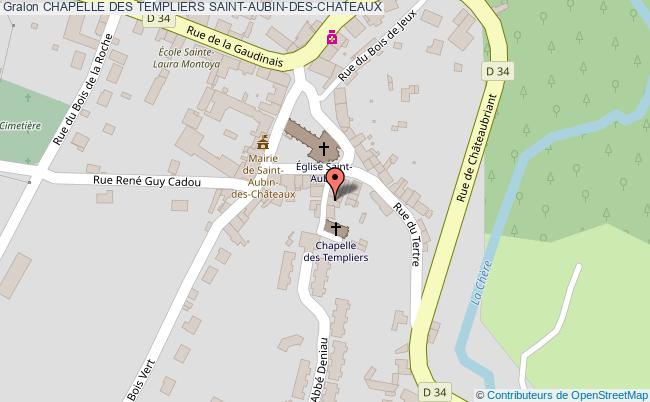 plan Chapelle Des Templiers Saint-aubin-des-chateaux SAINT-AUBIN-DES-CHATEAUX
