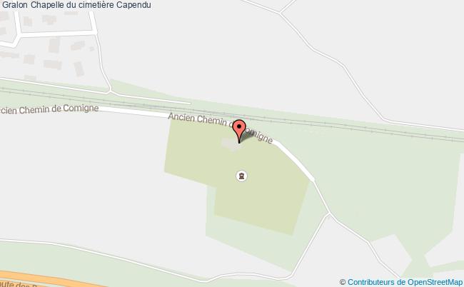 plan Chapelle Du Cimetière Capendu Capendu