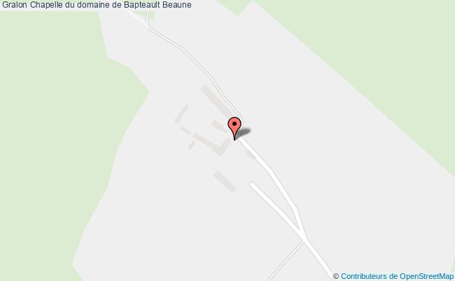 plan Chapelle Du Domaine De Bapteault Beaune Beaune